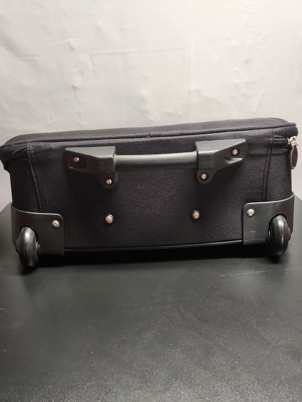 Delsey London Absoulte Black Rolling Trolly Tote
